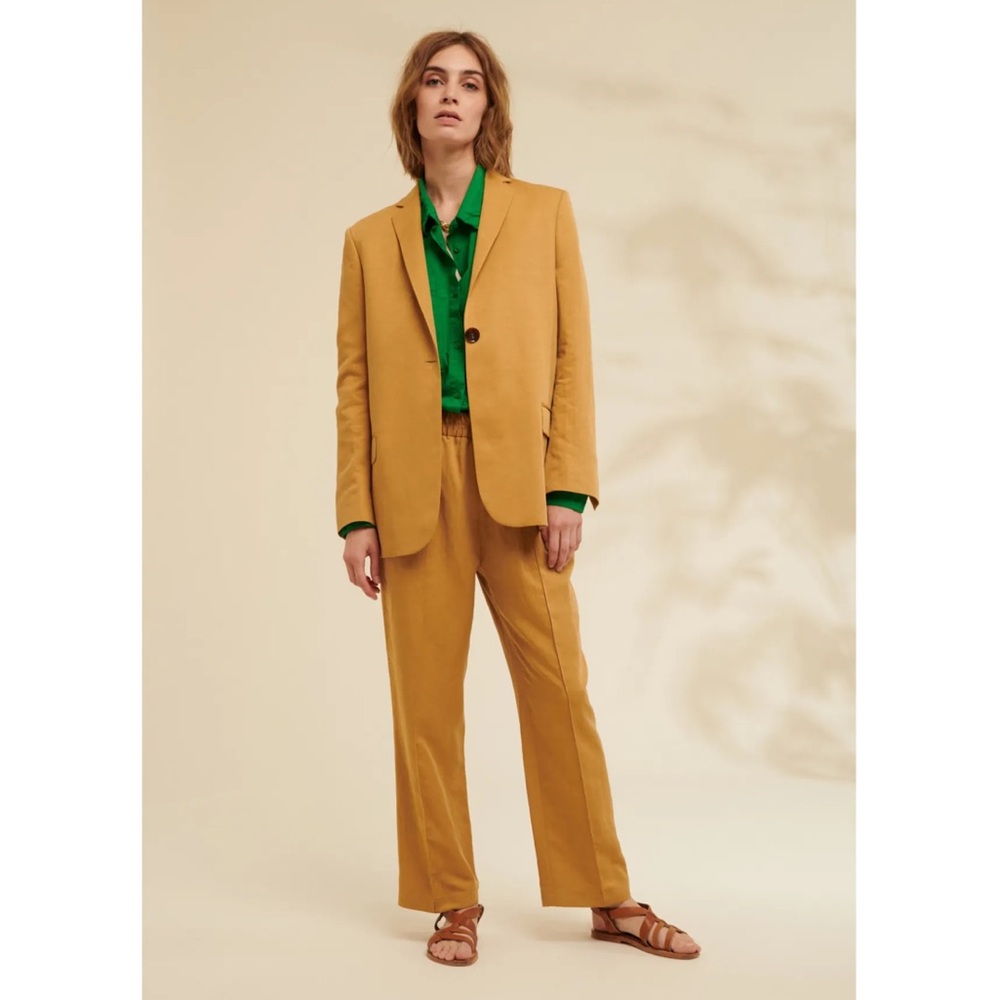 CHLOÉ STORA Ritz Linen Trousers